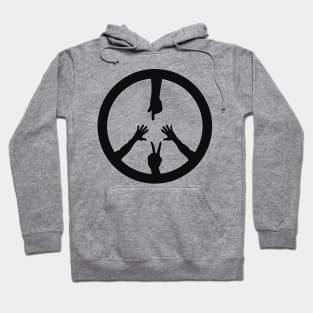 Peace Brothers and Sisters Hoodie